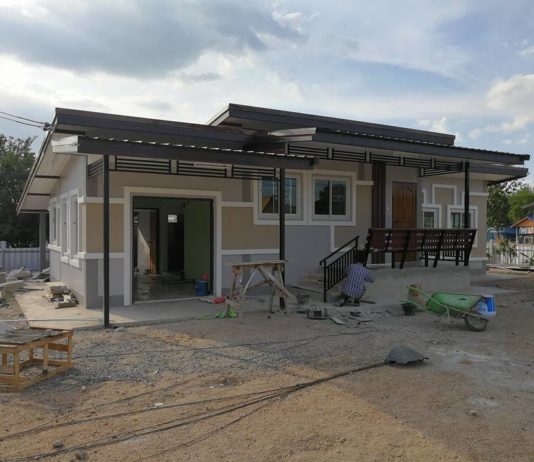 สวยเกินราคา! บ้านชหลังคาแหงนสไตล์ไล่ระดับ ในงบเพียง 600,000 เท่านั้น