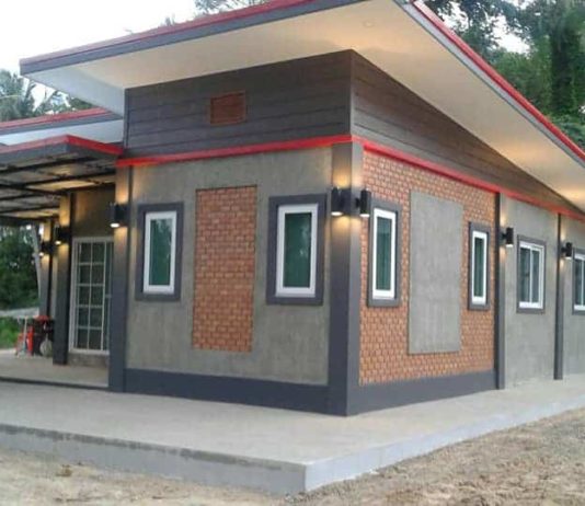 บ้านสไตล์โมเดิร์นลอฟท์ 3 ห้องนอน 2 ห้องน้ำ งบประมาณก่อสร้างราว 500,000 บาท