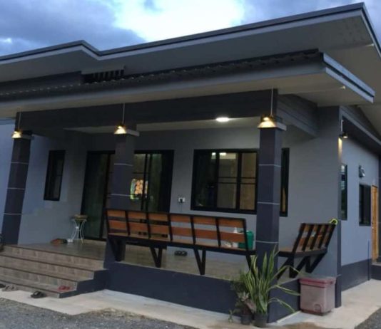 รีวิว สร้างบ้านโมเดิร์นสวยหลักแสน! ขนาด 3 ห้องนอน พื้นที่ใช้สร้อย 104 ตรม