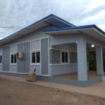 ไอเดียสร้างบ้านสไตล์โมเดิร์นชั้นเดียว 2 ห้องนอน งบก่อสร้าง 650, 000 บาท