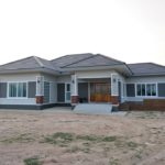 บ้านพักอาศัยชั้นเดียว ขนาด 4 ห้องนอน 3 ห้องน้ำ พื้นที่ใช้สอย 160 ตรม