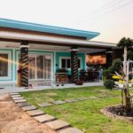 บ้านโมเดิร์นเพิงแหงนชั้นเดียว พร้อมระเบียงหน้าบ้านกว้างๆ