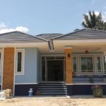 บ้านชั้นเดียวแนวทรอปิคอล 3 ห้องนอน พื้นที่ใช้สอย ประมาณ 118 ตร.ม.