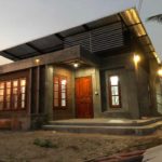 บ้านโมเดิร์นปูนเปลือยแนวลอฟท์ พื้นที่ใช้สอย 70 ตรม งบก่อสร้าง 450,000 บาท