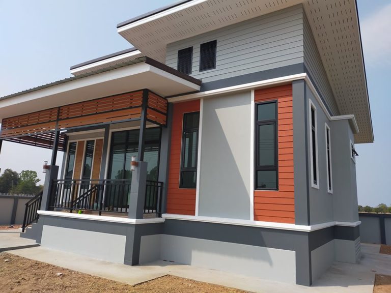 แบบบ้านสวยโมเดิร์นยกพื้น 3 ห้องนอน พื้นที่ใช้สอย 85 ตารางเมตร | ดู ...