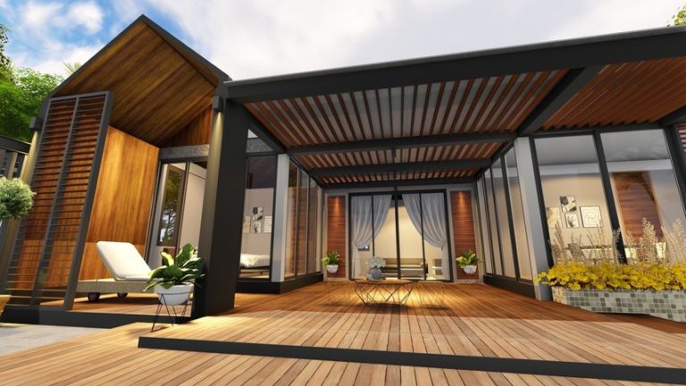 แบบบ้านสไตล์โมเดิร์นทรอปิคอล 3 ห้องนอน 3 ห้องน้ำ พื้นที่ใช้สอย 135 ตรม ...