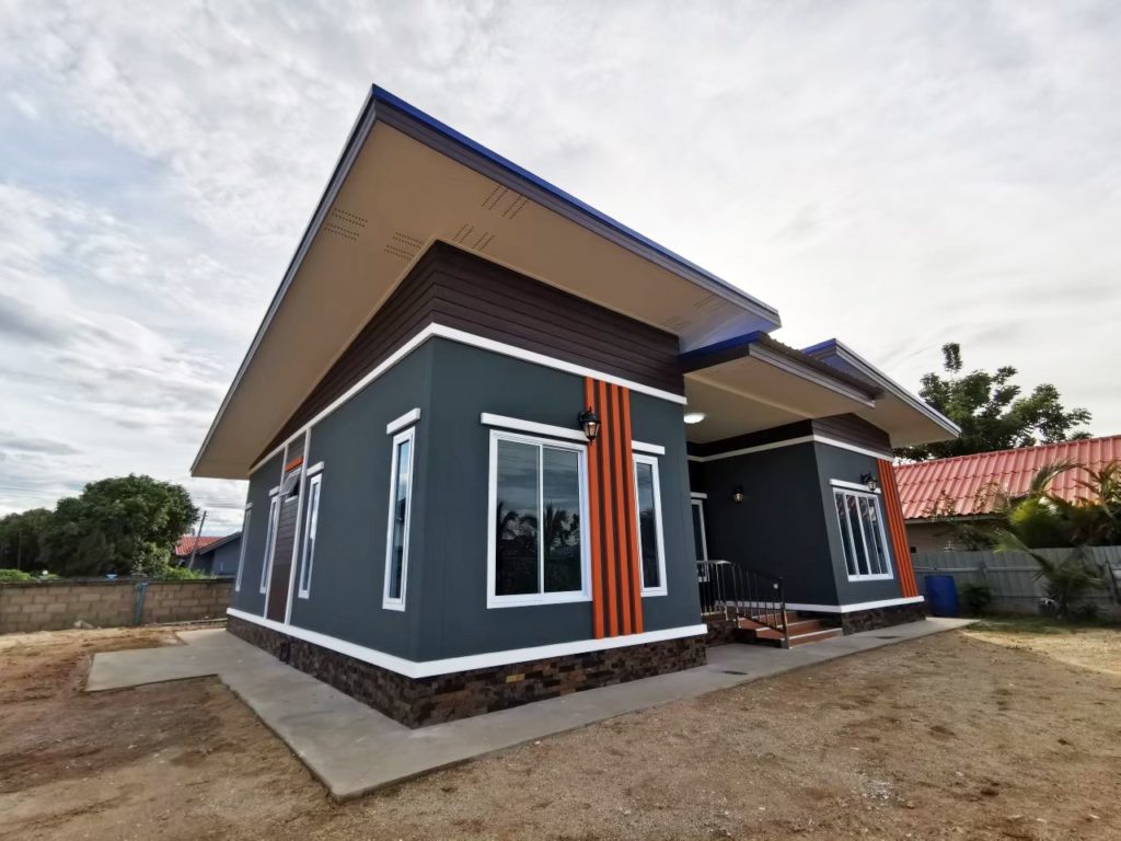 บ้านโมเดิร์นสวยทันสมัย 3 ห้องนอน 2 ห้องน้ำ พื้นที่ใช้สอยรวมประมาณ 100 ...