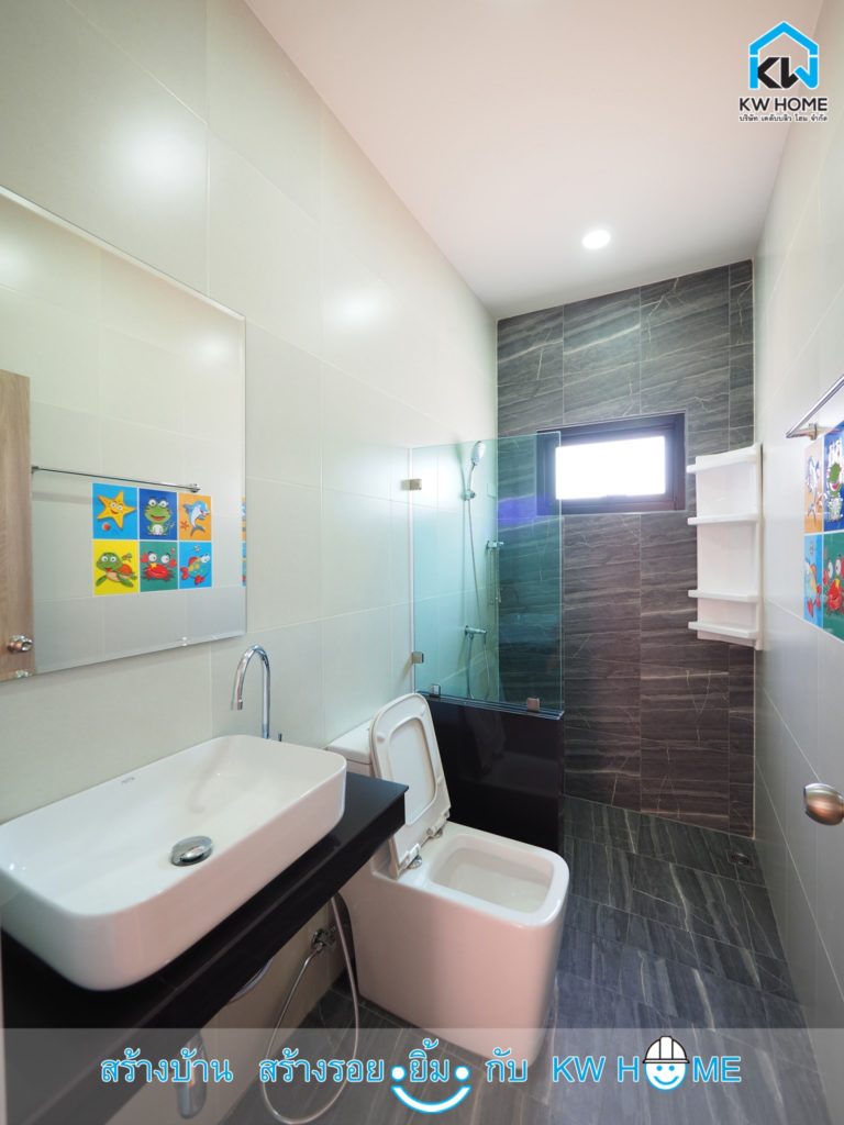 บ้านโมเดิร์นสวยทันสมัย 3 ห้องนอน 2 ห้องน้ำ พื้นที่ใช้สอยรวม 120 ตร.ม. ...