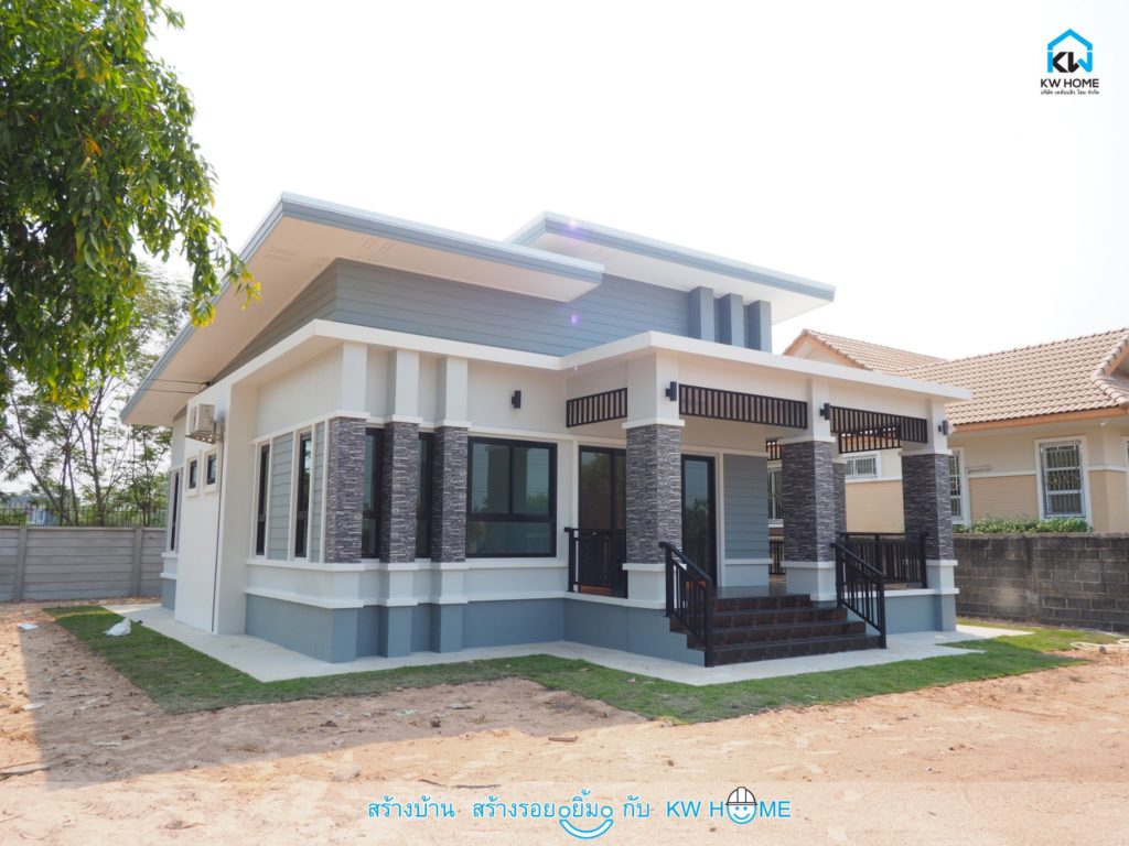 บ้านโมเดิร์นสวยทันสมัย 3 ห้องนอน 2 ห้องน้ำ พื้นที่ใช้สอยรวม 120 ตร.ม. ...