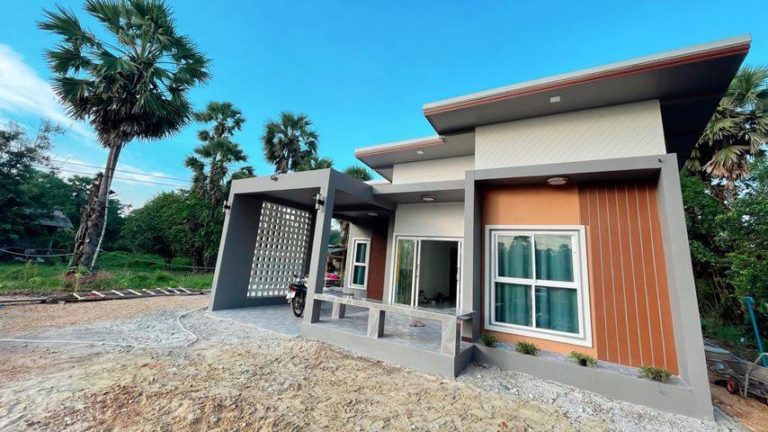 บ้านโมเดิร์นสวยทันสมัย 3 ห้องนอน 2 ห้องน้ำ พื้นที่ใช้สอย 118 ตารางเมตร ...